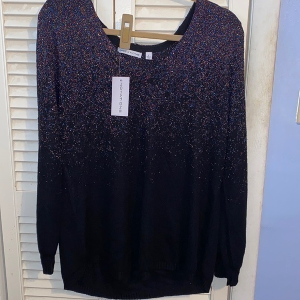 Notations lightweight sweater